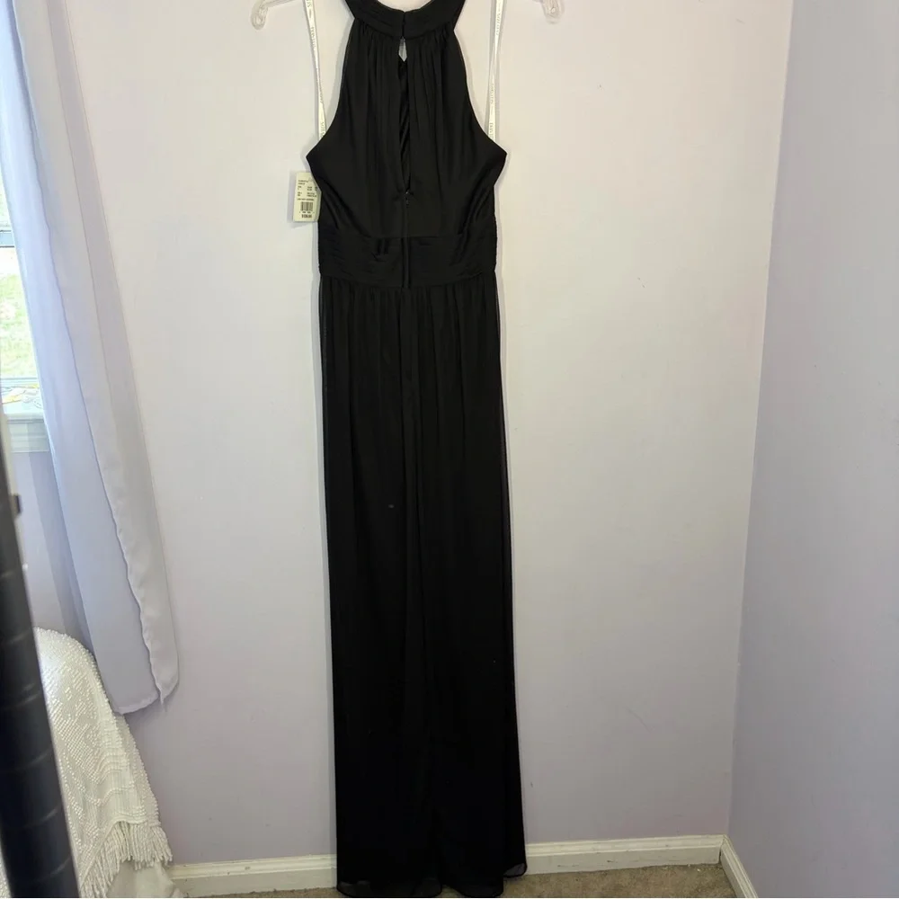 David’s Bridal Long Chiffon Crisscross Dress, NWT, Size 4 - Picture 11 of 11